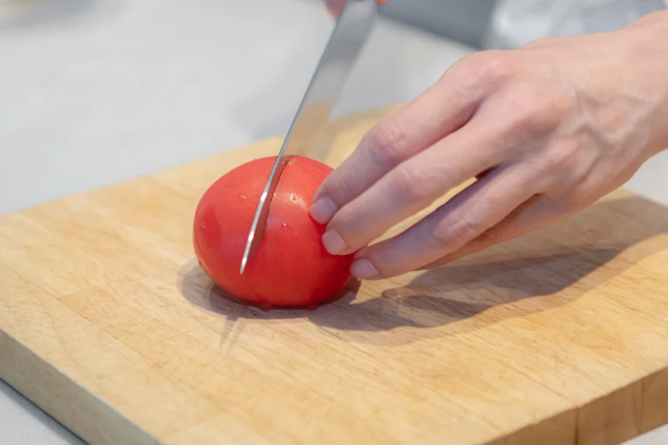 トマトとハムの中華炊き込みごはんのつくり方_1_1