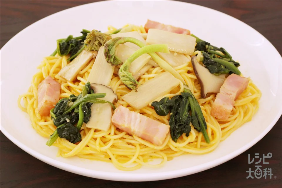 山うどのスパゲッティ