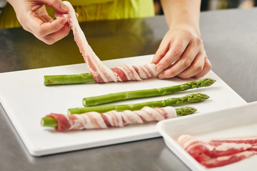 アスパラガスの豚肉マヨホイル焼きのつくり方_1_1