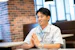 役割： インタビューした人 所属：食品研究所　メニュー調味料グループ 名前：岡本 昌悟さんさん