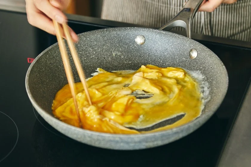 豚肉とにらの玉子炒めのつくり方_2_1