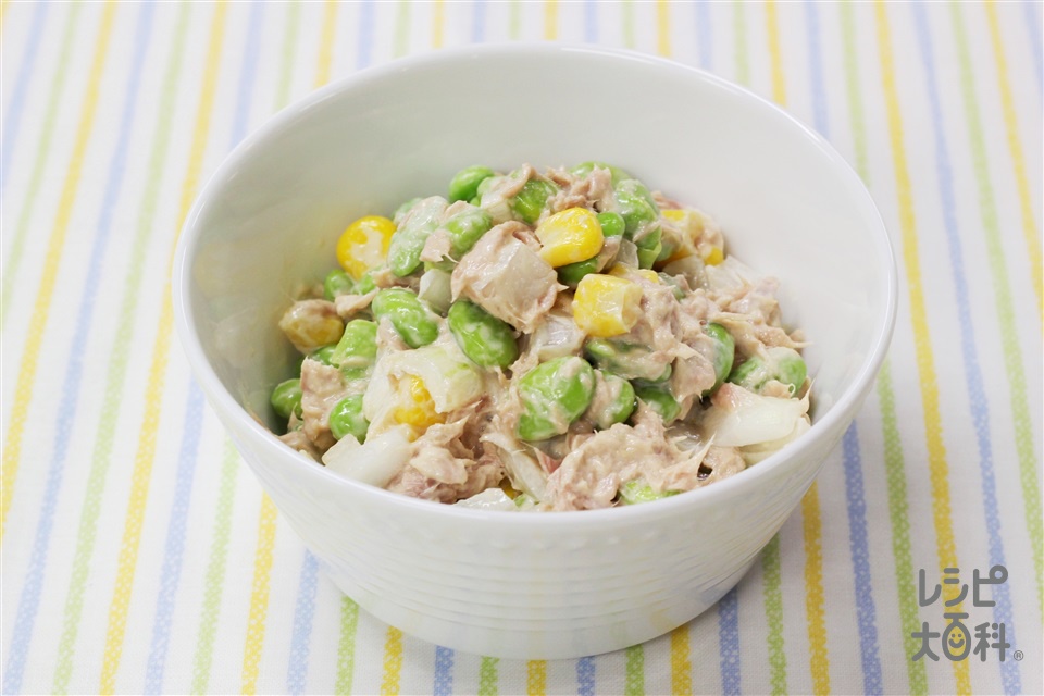 枝豆のツナマヨサラダ