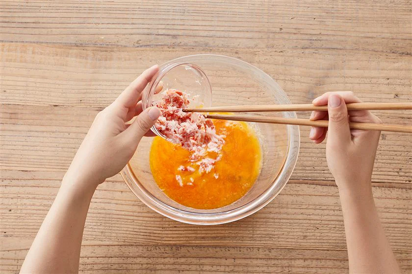 かに玉あんかけのつくり方_1_1