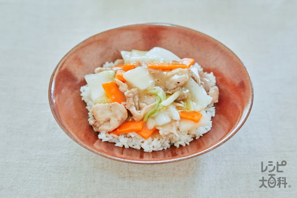 簡単シンプル中華丼