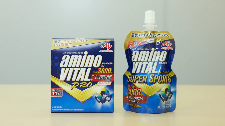 何かを頑張りたいときには、「アミノバイタル®」を