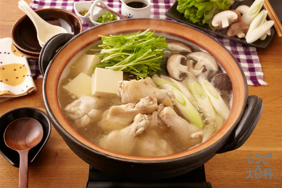 極上!鶏だし水炊き鍋