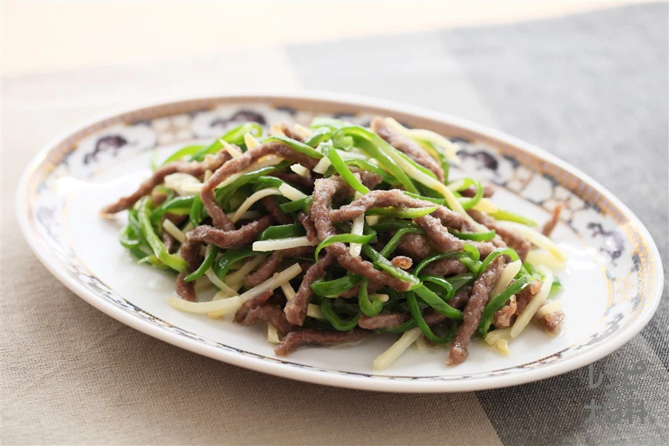 「香味ペースト」でつくる青椒肉絲