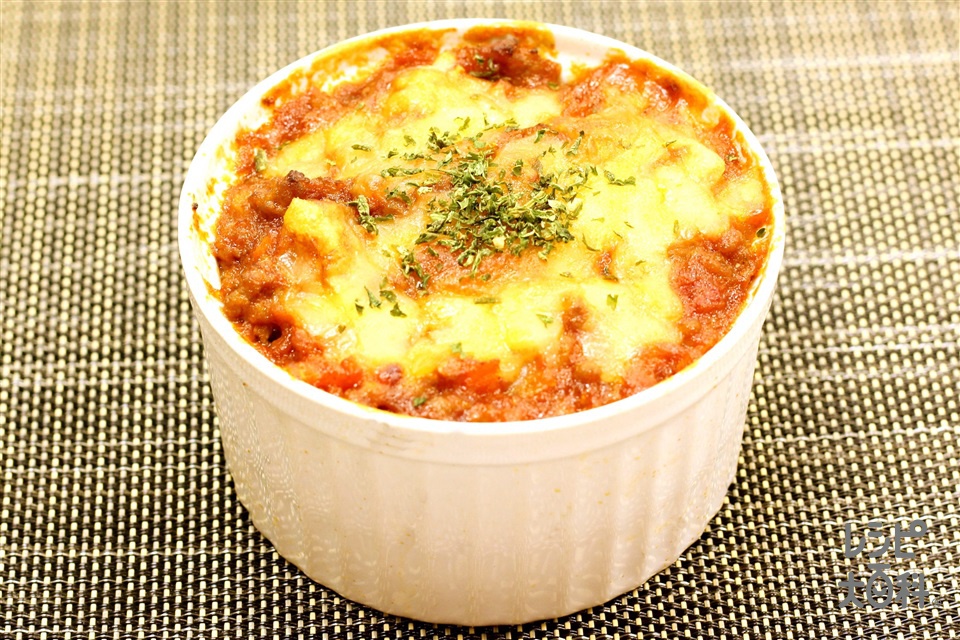 【食品サンプル】ナスと玉子のグラタン ほか4点 なすとミートソースのグラタンの献立 | 献立・メニュー｜【味の素パーク】
