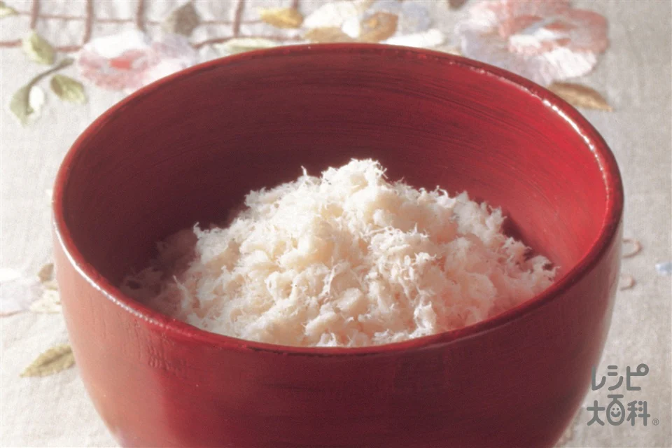 たらのでんぶレモン風味