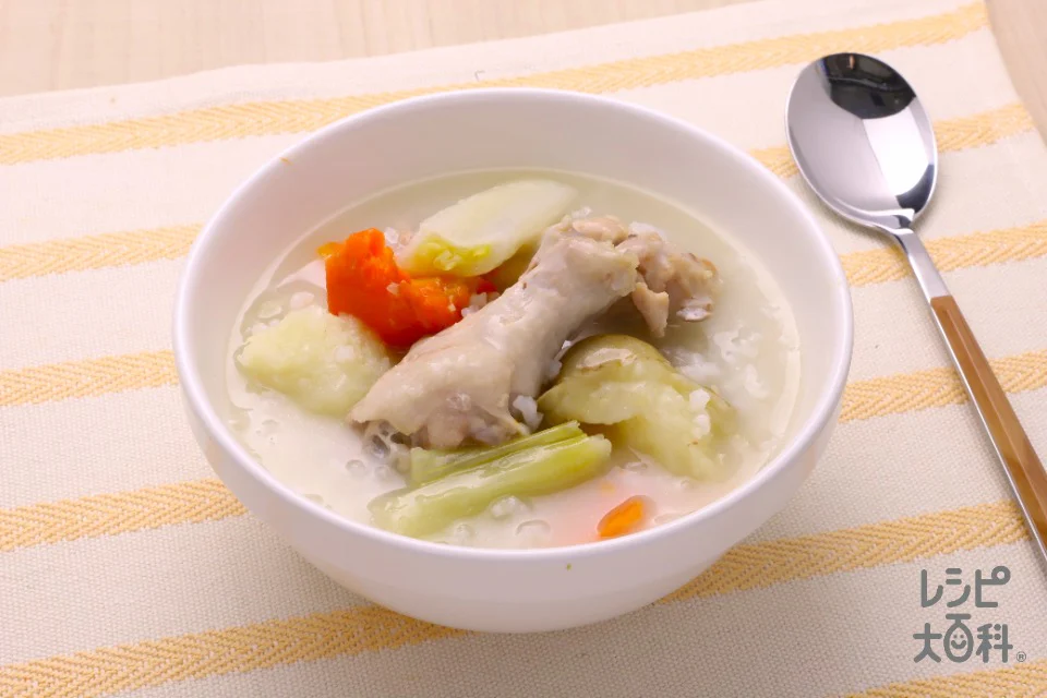 炊飯器で簡単!参鶏湯風ほろほろ煮込み