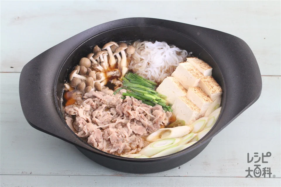 豚肉のすき焼き