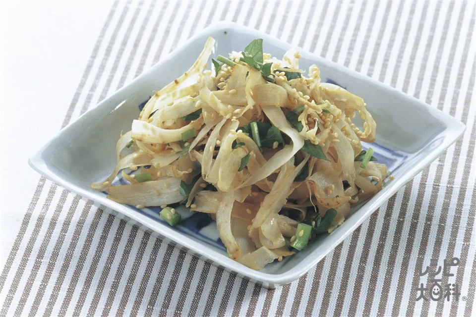 新ごぼうのサッと炒め