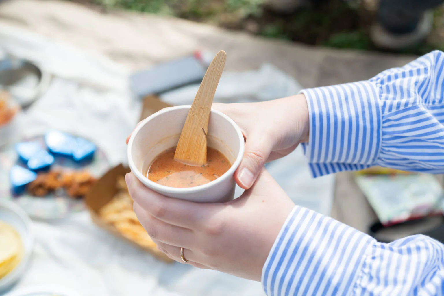 ポテトやスープなど、サイドメニューがあるともっと嬉しい
