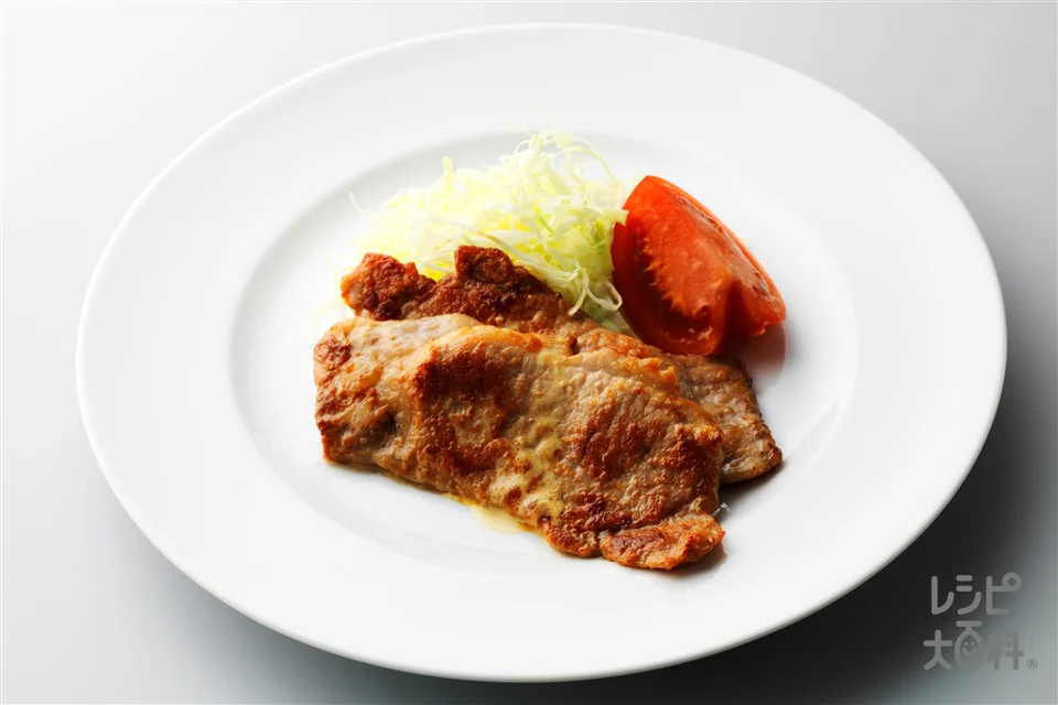 豚のマヨ生姜焼き