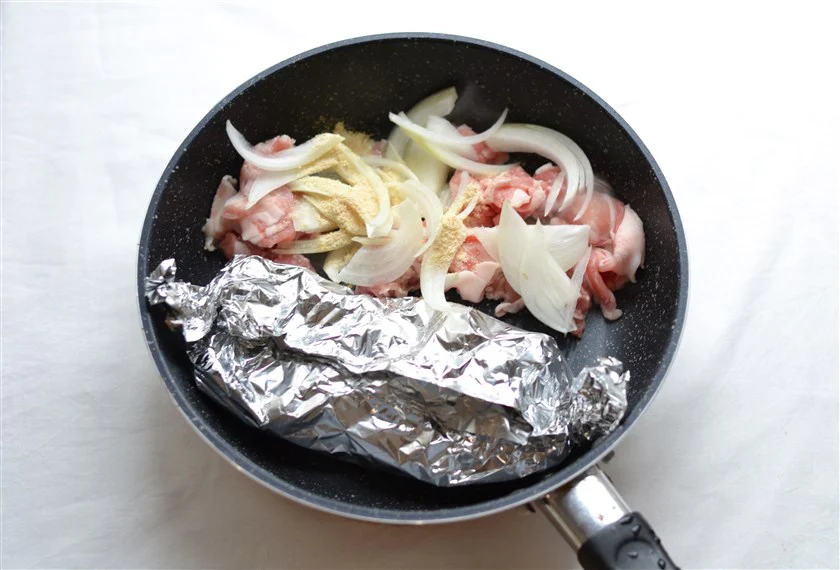 豚肉とミニトマトの中華炒めとしめじのマヨネーズ和えのつくり方_3_1