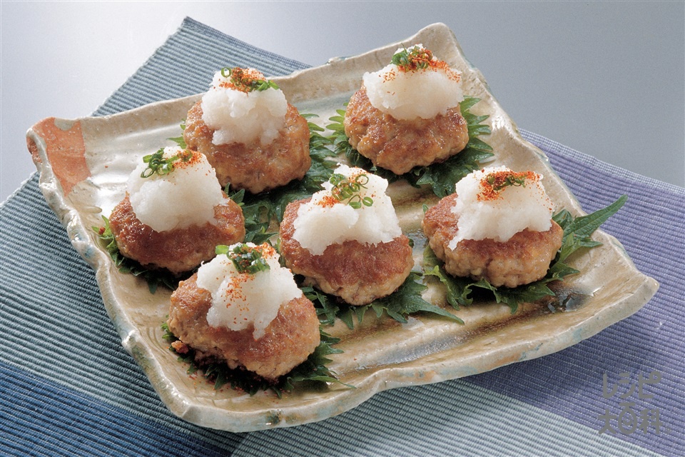 豚つくねのおろしのせの作り方 | レシピ |【味の素パーク】