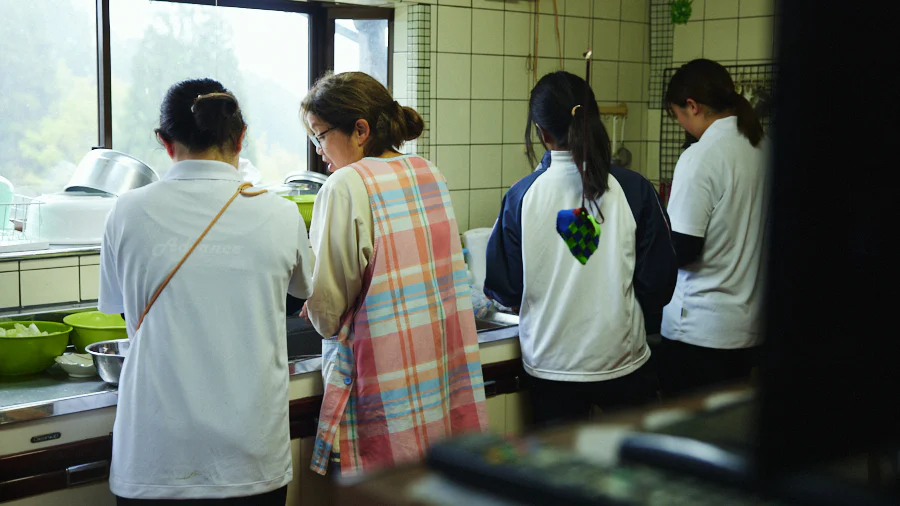 タケノコ掘りは楽しく学びにもつながった