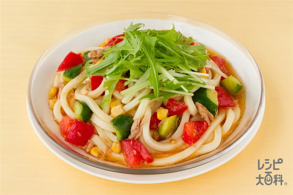 トマトサラダうどん