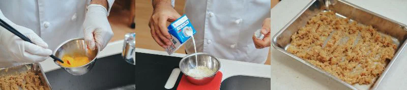 ふんわりハンバーグの秘密は「3つの材料」にあり