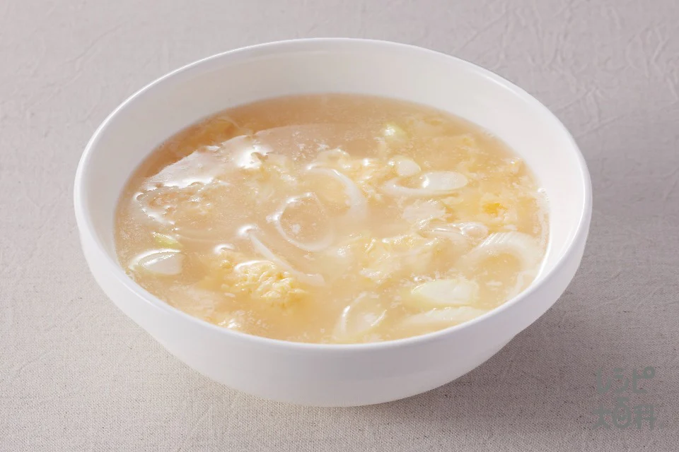 かきたま鶏白湯スープ