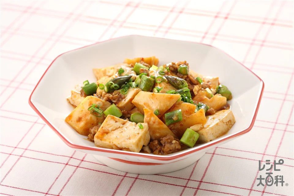 野菜たっぷりピリ辛麻婆豆腐
