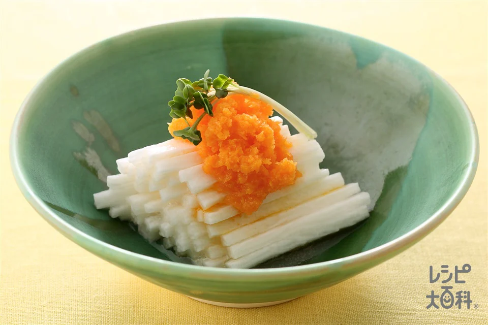 長いものにんじんドレッシング