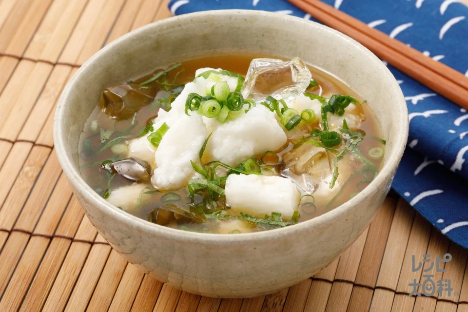 長いもの冷やしみそ汁