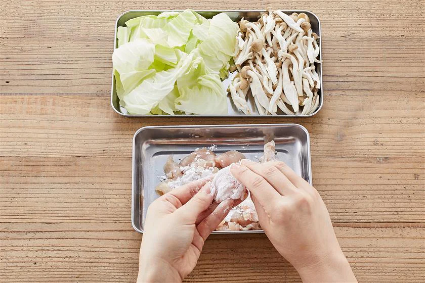 鶏ささみとキャベツのみぞれ煮のつくり方_1_1