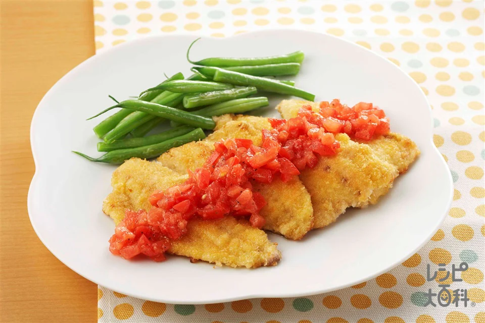 あじのパン粉焼き