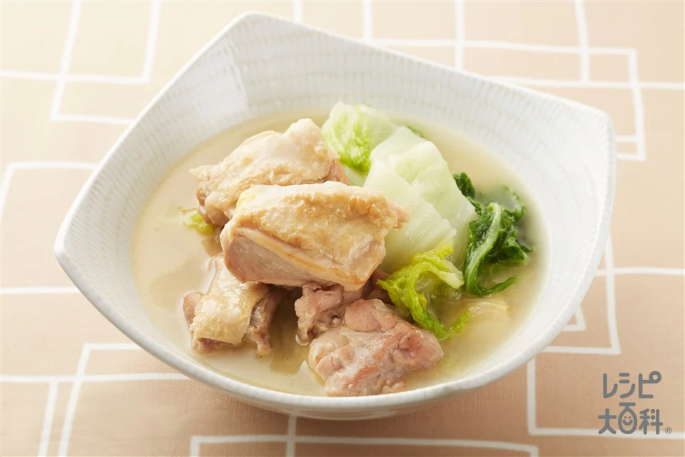 鶏肉と白菜の煮物