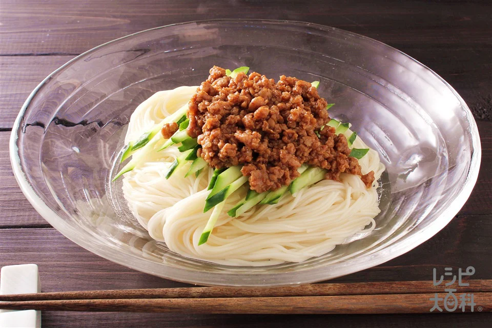 「Cook Doきょうの大皿」で作る かんたん!ジャージャーそうめん