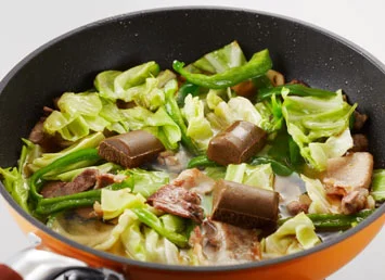 豚肉とキャベツの炒めカレーのつくり方_3_2