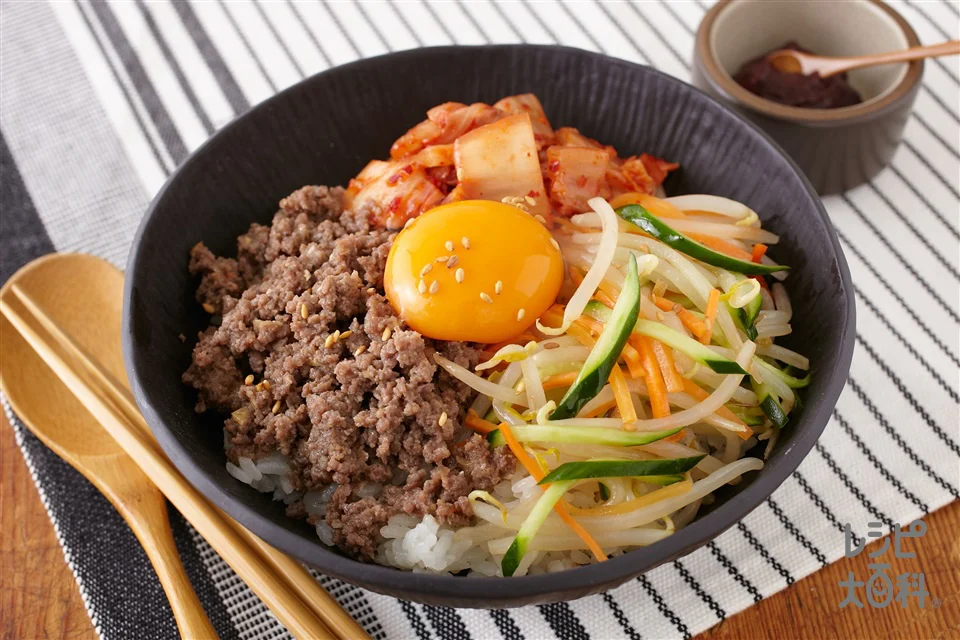 レンジでカンタン！丸鶏ビビンバ 