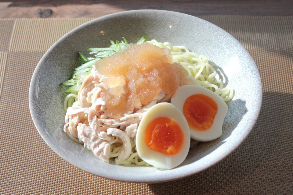 柚子香る 鶏だしみぞれ中華麺