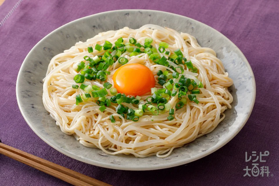 そうめんでつくる！香味和え麺