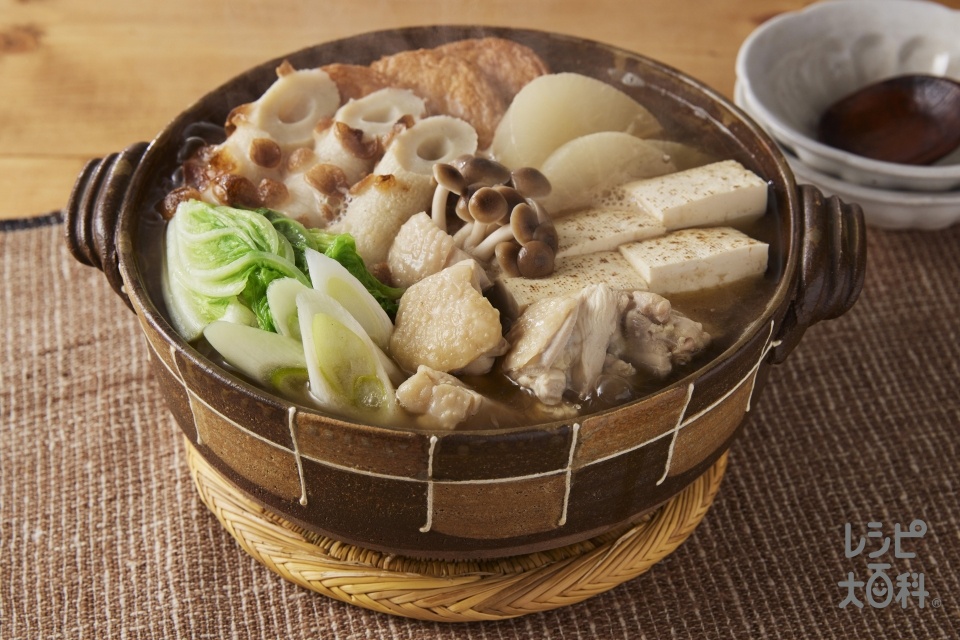 鶏だし＆あごだしのおでん風鍋の作り方 | レシピ |【味の素パーク】