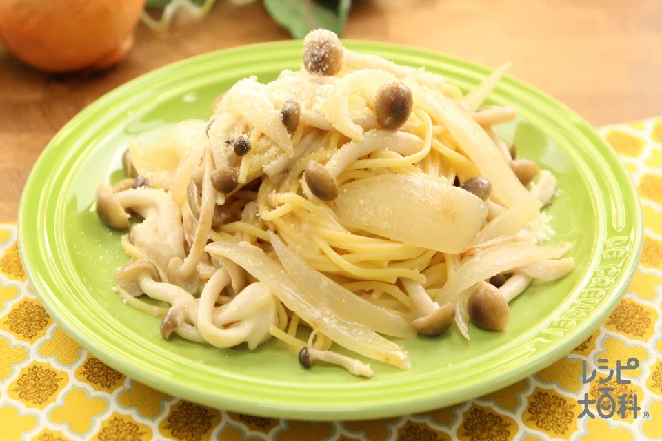 玉ねぎとツナの豆乳クリームパスタ