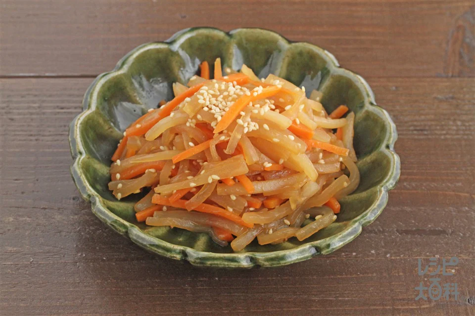 にんじんと大根のきんぴら