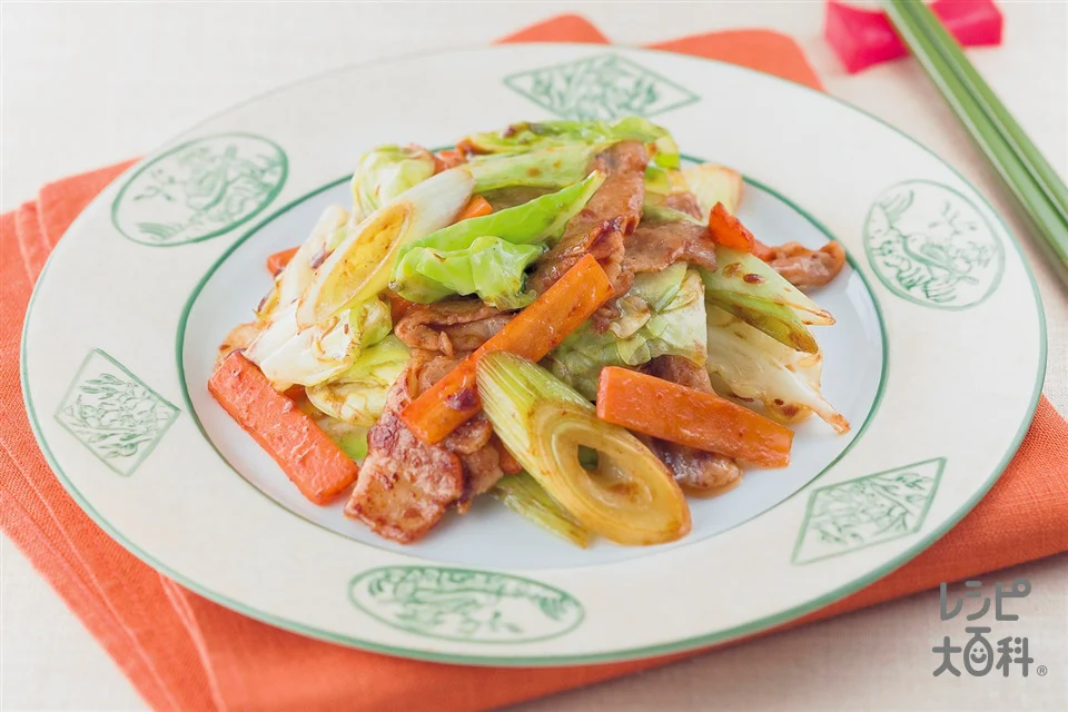 彩り回鍋肉