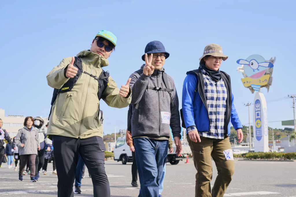 第1チェックポイントの「道の駅いわきら・ら・ミュウ」に到着♪