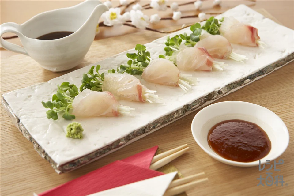 鯛の昆布じめ