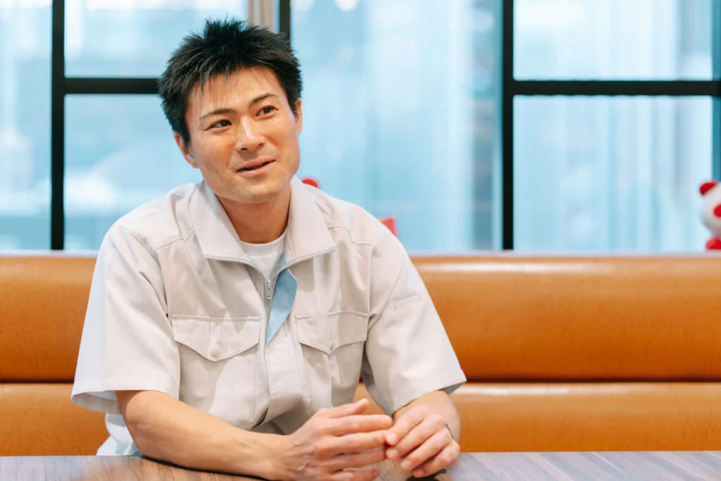 食品研究所メニュー調味料グループの秋元隆宏さん。