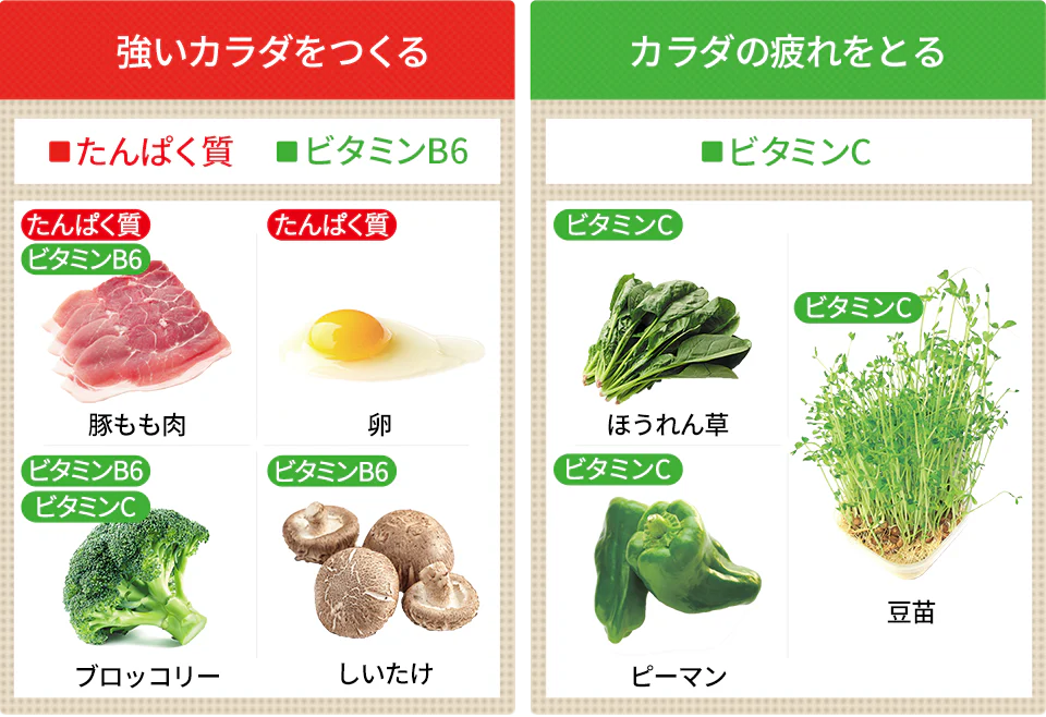 強いカラダをつくる カラダの疲れをとる