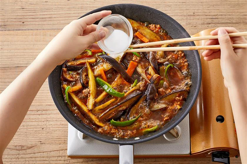 こだわり手作り！麻婆茄子のつくり方_4_1