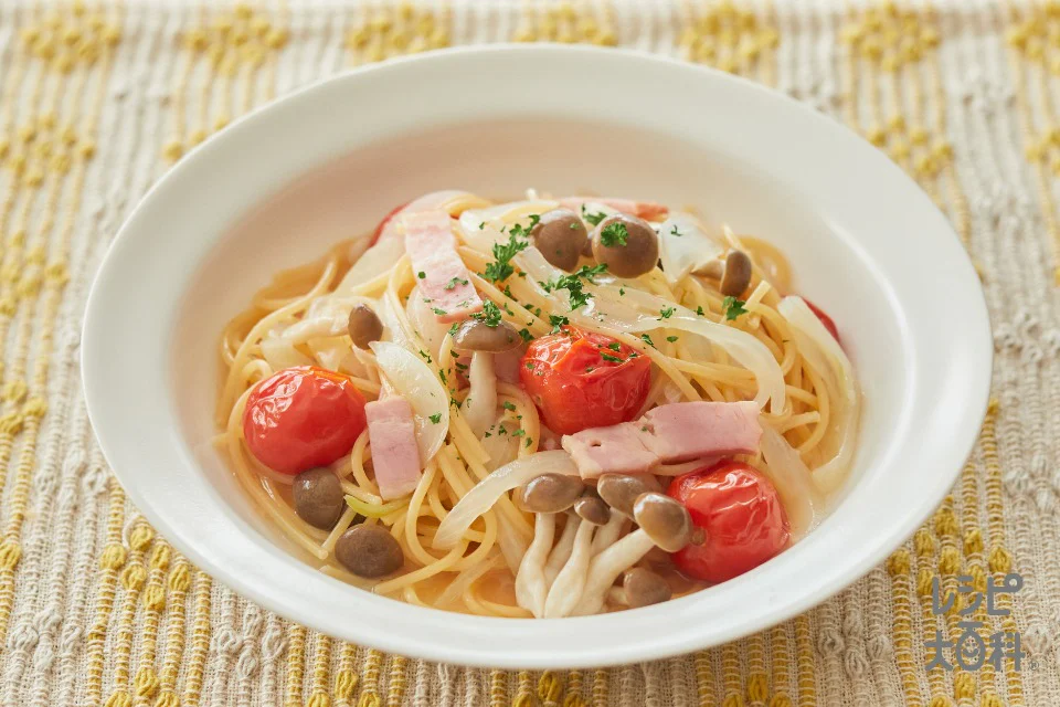 お鍋１つでお手軽！うま塩スープパスタ