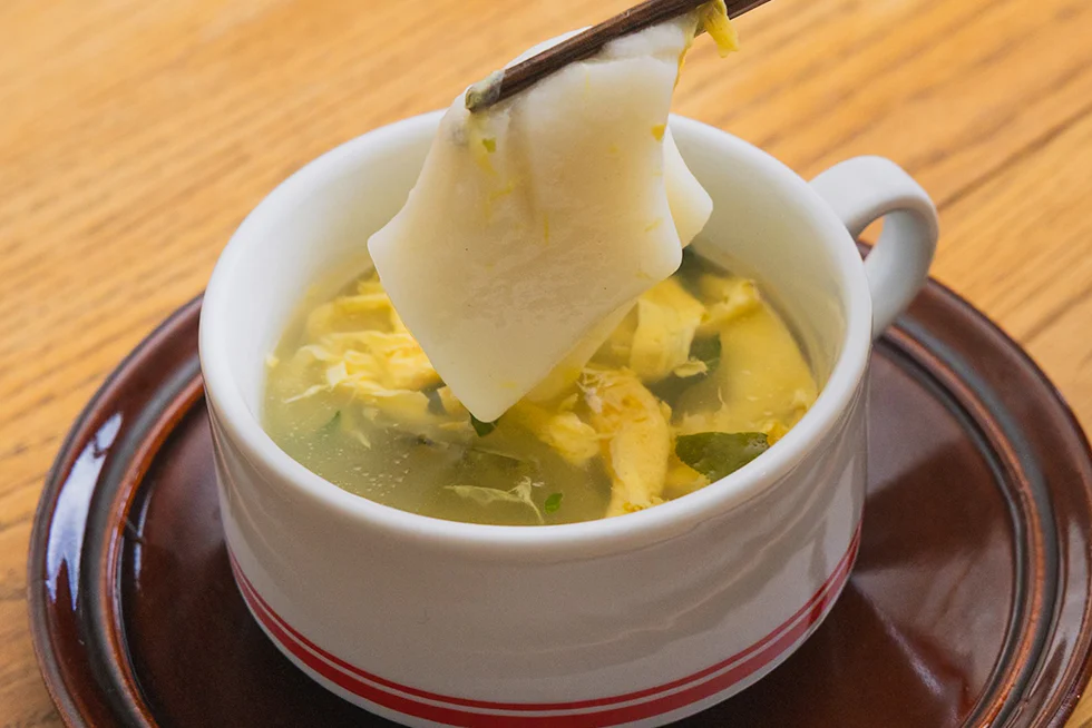 習い事ごはんこそ栄養も手軽さも。
レンジで簡単に作れる
「すうぷもっちー®」