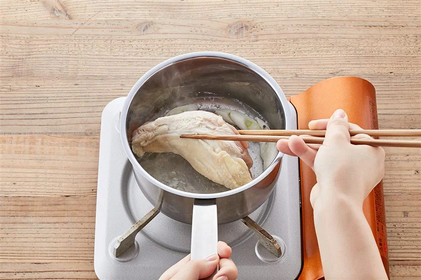鶏むね肉のしっとり蒸し鶏のつくり方_3_1