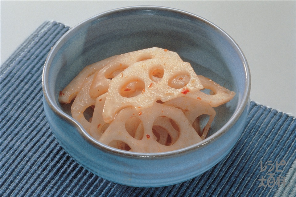 れんこんの豆板醤風味の作り方 | レシピ |【味の素パーク】