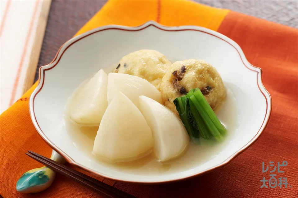 かぶとがんもの炊いたもの