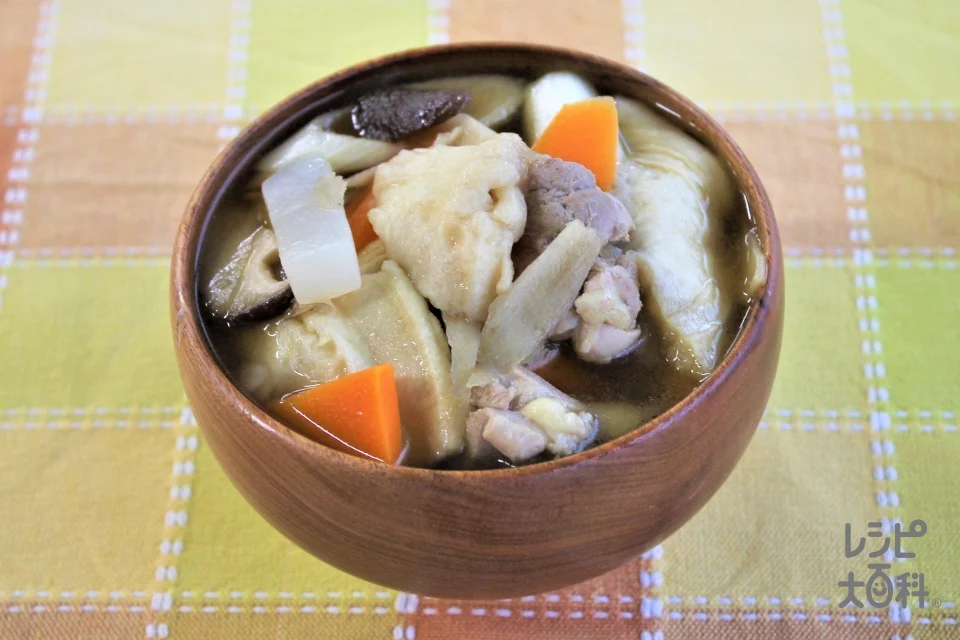 せんべい汁<塩分控えめ>